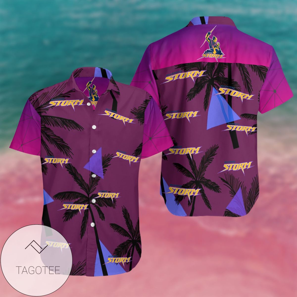 Megadeth Hawaiian Graphic Print Short Sleeve Hawaiian Casual Shirt