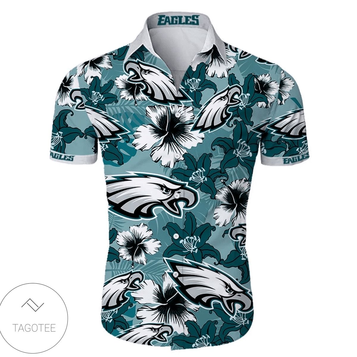 Men’S Hibiscus Parrot Cruise Luau Hawaiian Shirt