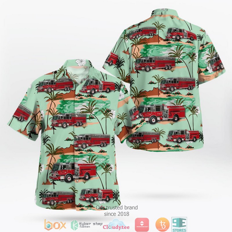 Memphis Tennessee Memphis Fire Department Hawaiian Shirt