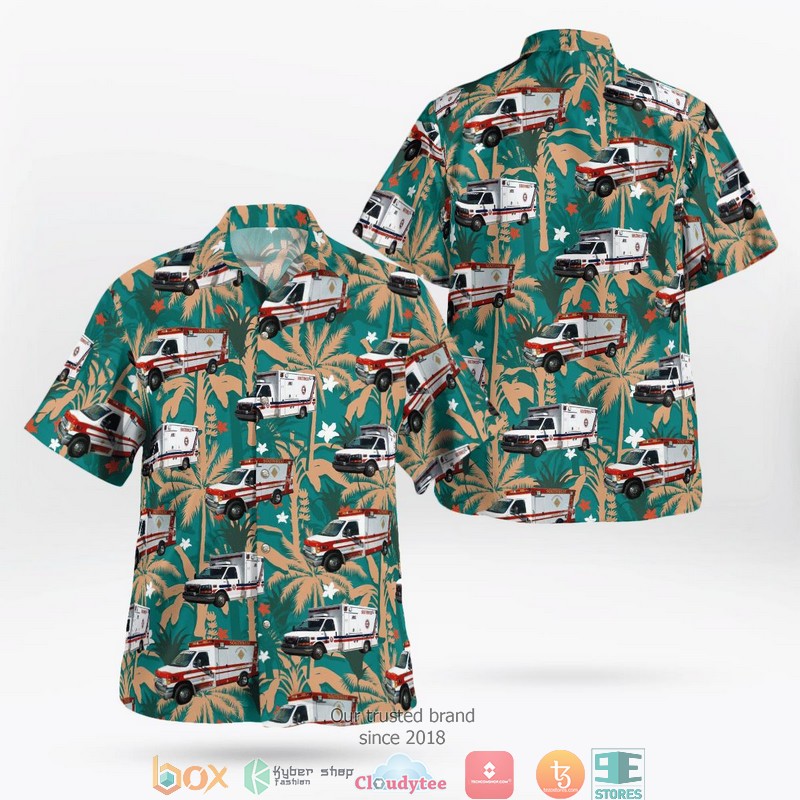 Mesa Fire and Medical Department Fire Station 202 Mesa Arizona Hawaiian Shirt