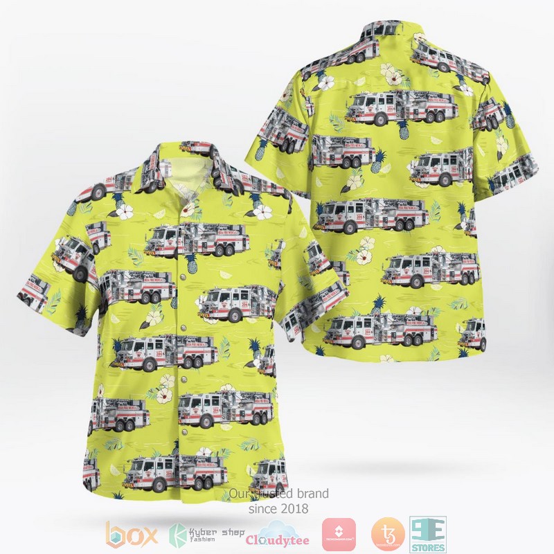 Mesa Arizona Rural-Metro Ambulance Hawaii 3D Shirt