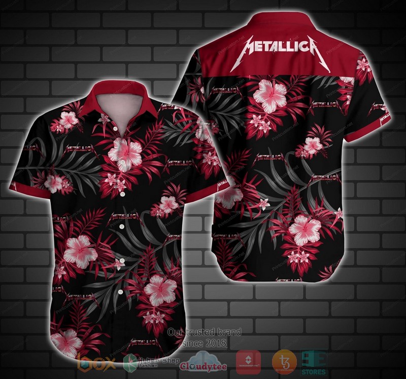 Metroid hibiscus Hawaiian Shirt