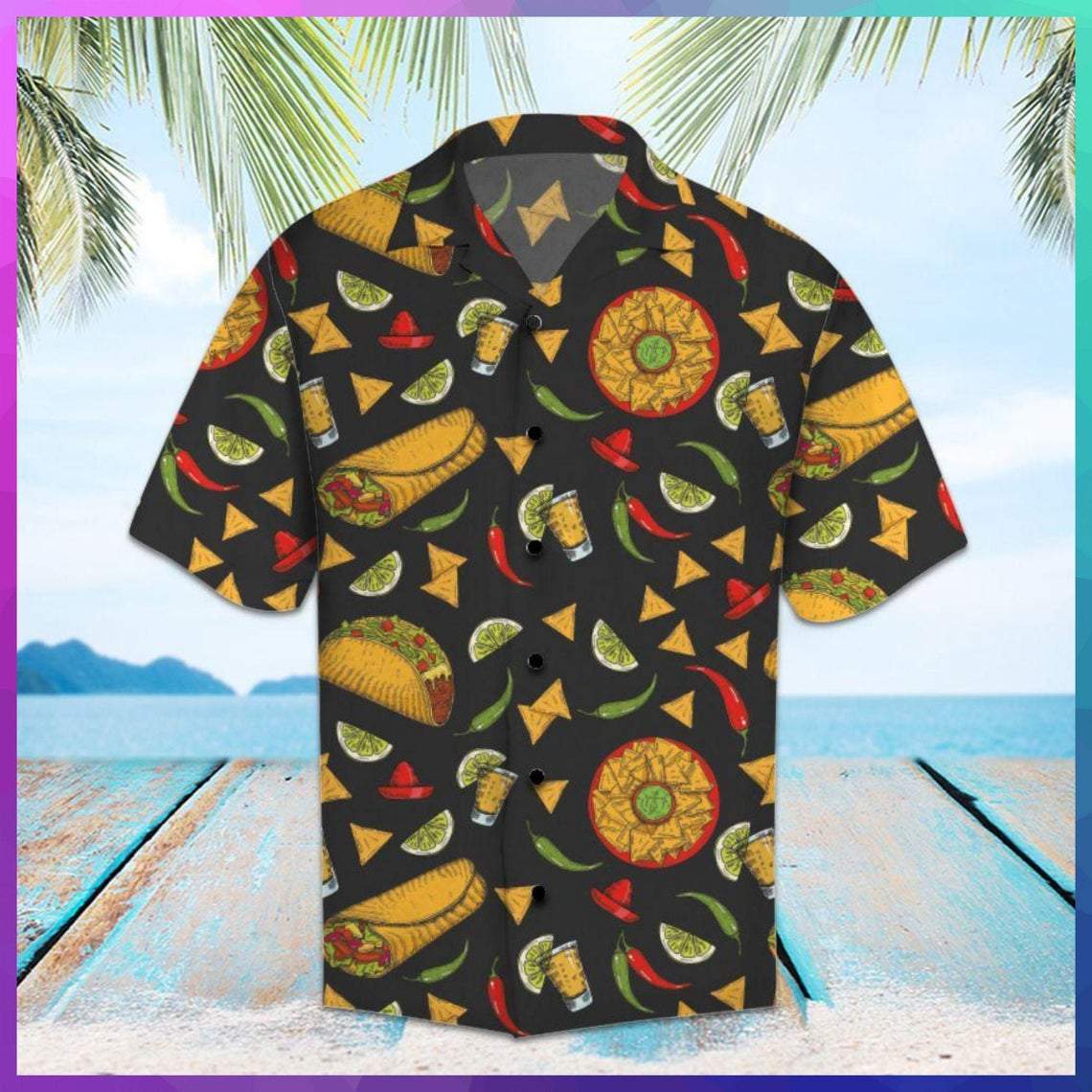 Miami Beach Florida Miami Beach Police Department Ford Police Interceptor Utility Hawaiian Shirt