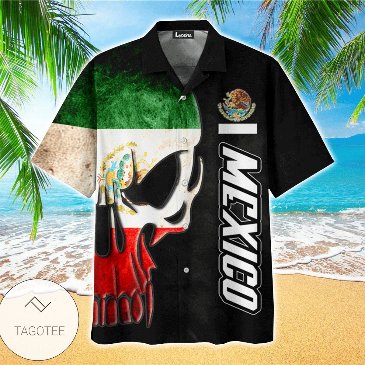 Mexico Tropical 2022 Authentic Hawaiian Aloha Shirts