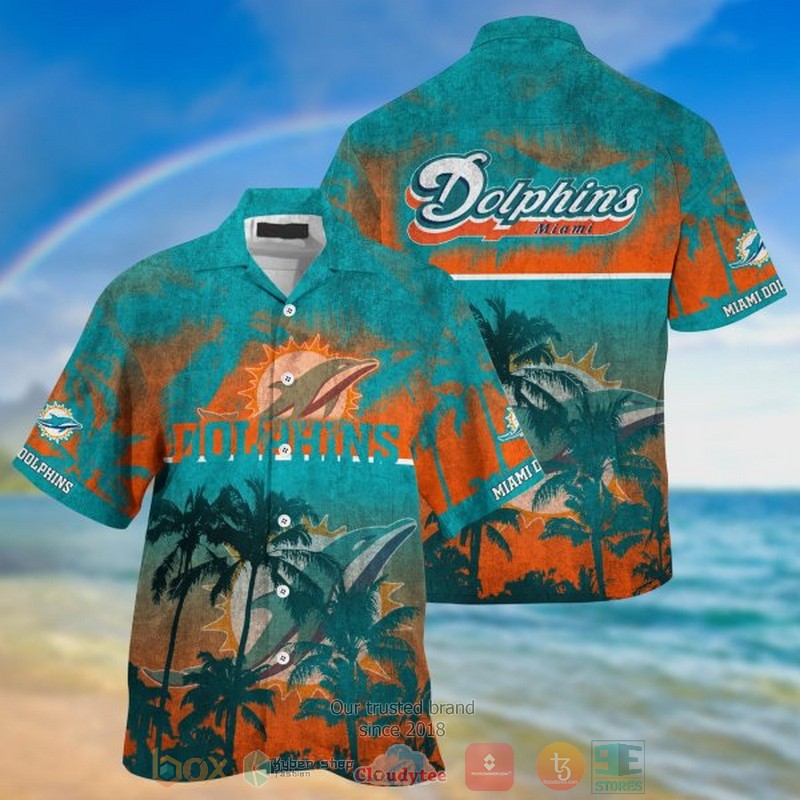 Miami Dolphins NFL Island Hawaiian Shirt