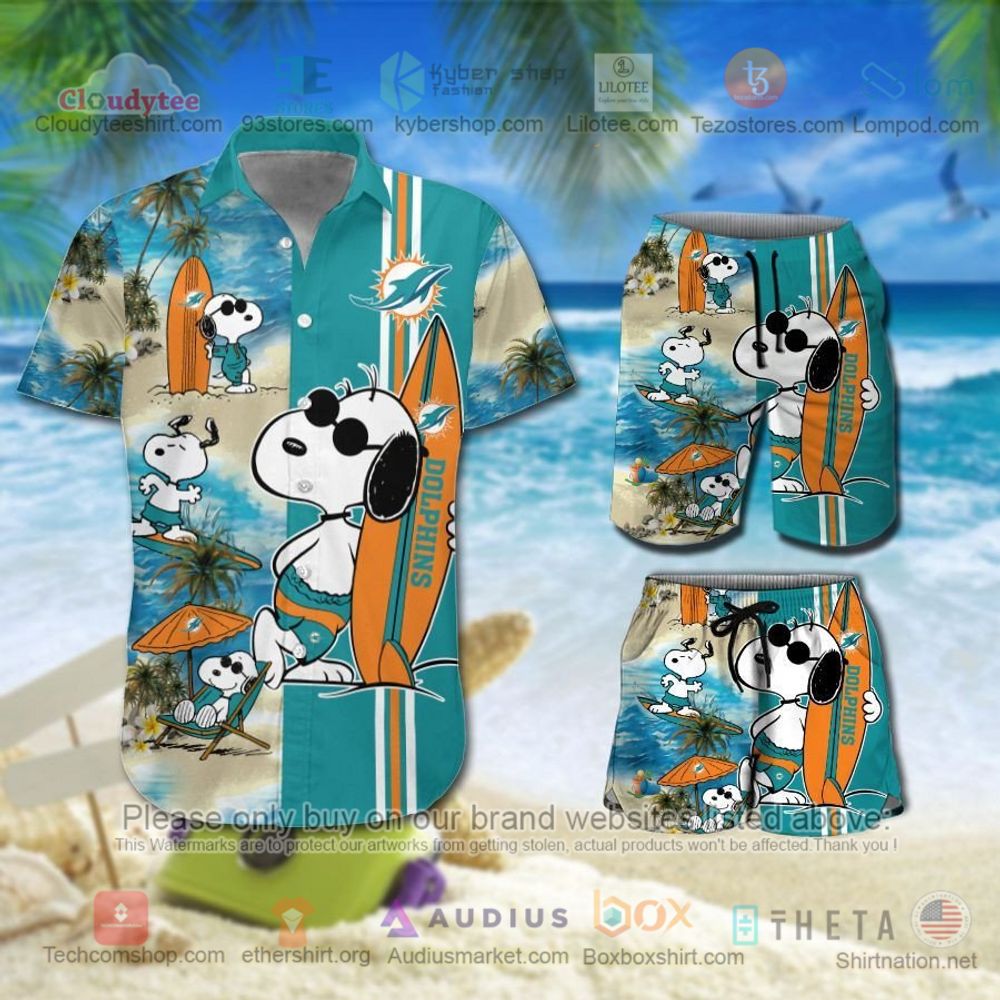 Miami Dolphins NFL Island Hawaiian Shirt