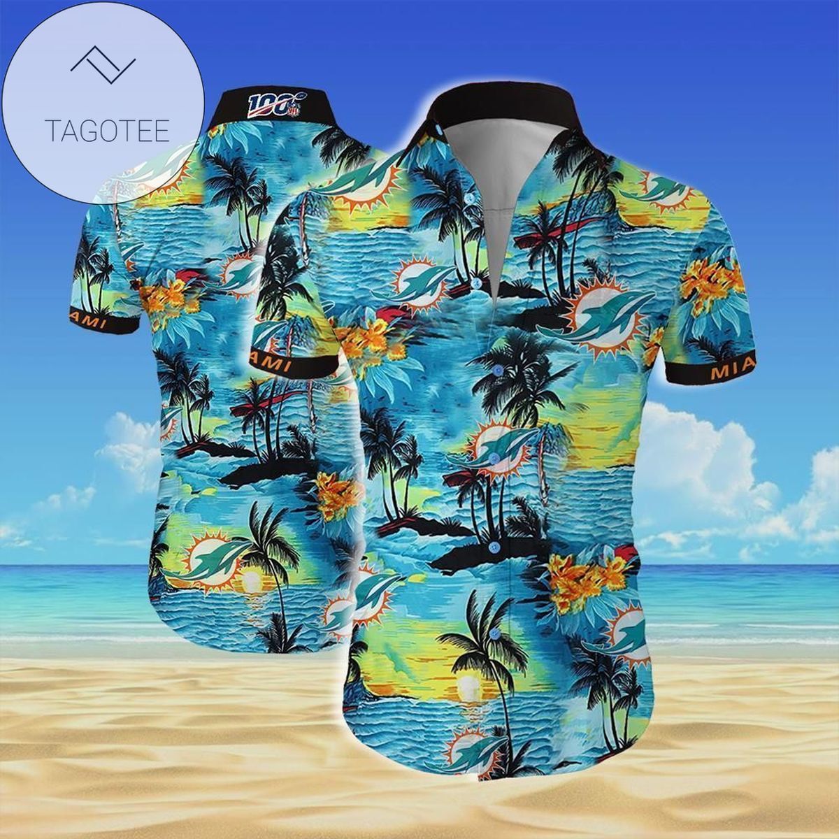 Miami Dolphins Football Authentic Hawaiian Shirt 2022 03