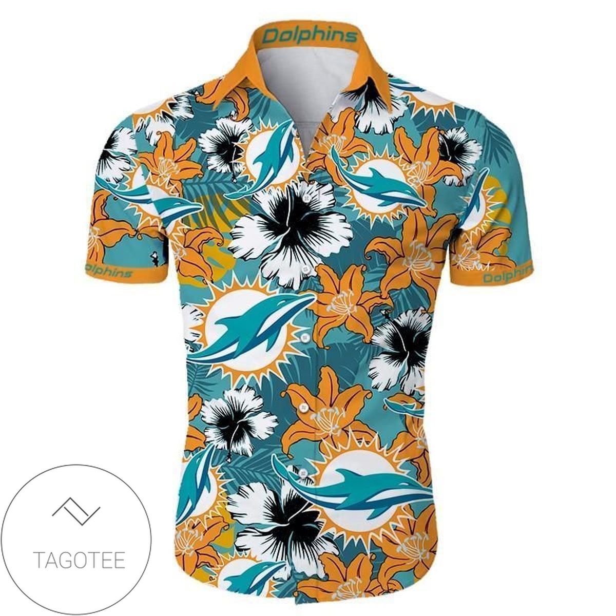 Miami Dolphins Football Authentic Hawaiian Shirt 2022 03