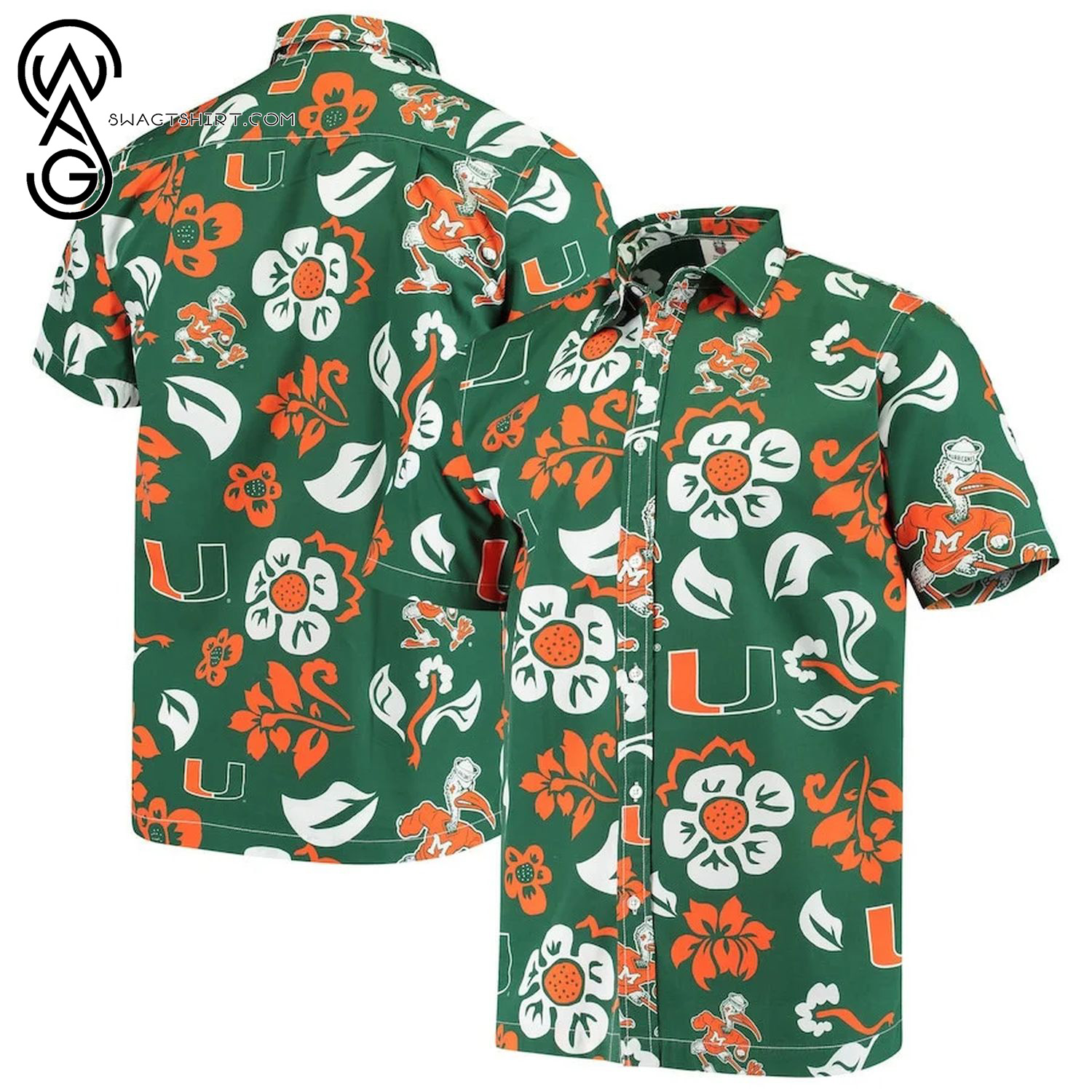 Miami Hurricanes And Snoopy Summer Vacation Hawaiian Shirt