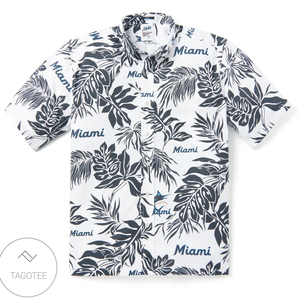 Miami Skull Having Fun In Summer Tropical Hawaiian Aloha Shirts