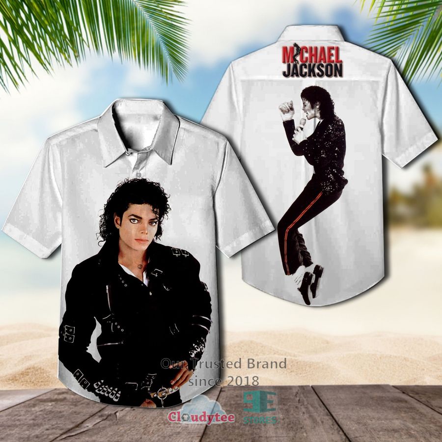 Michael Jackson Bad Hawaiian Casual Shirt