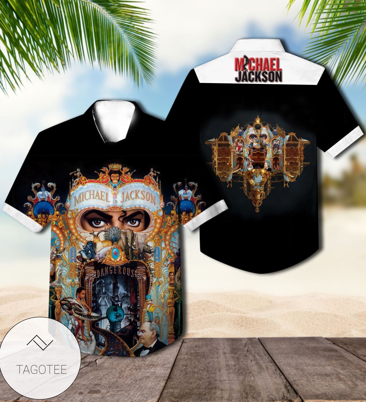 Michael Jackson King Of Pop Hawaiian Shirt