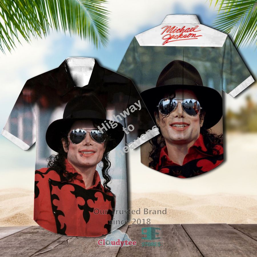 Michael Jackson Dancing Hawaiian Casual Shirt