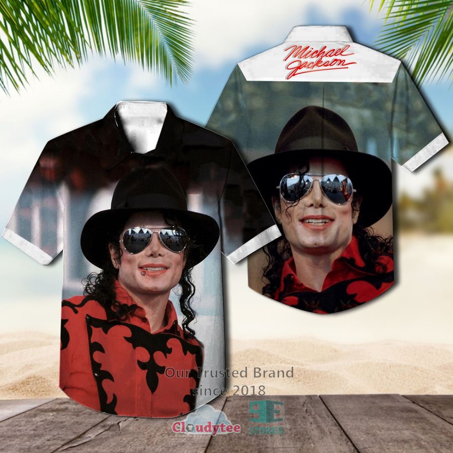 Michael Jackson Halo Album Hawaiian Shirt