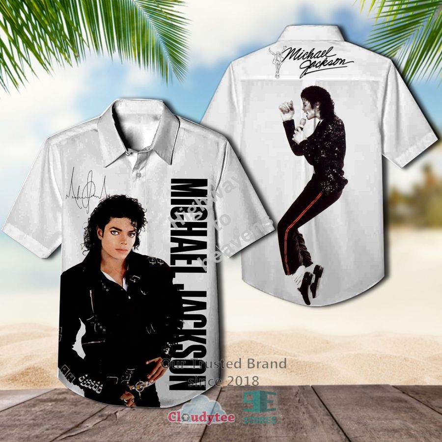 Michael Jackson King Hawaiian Casual Shirt