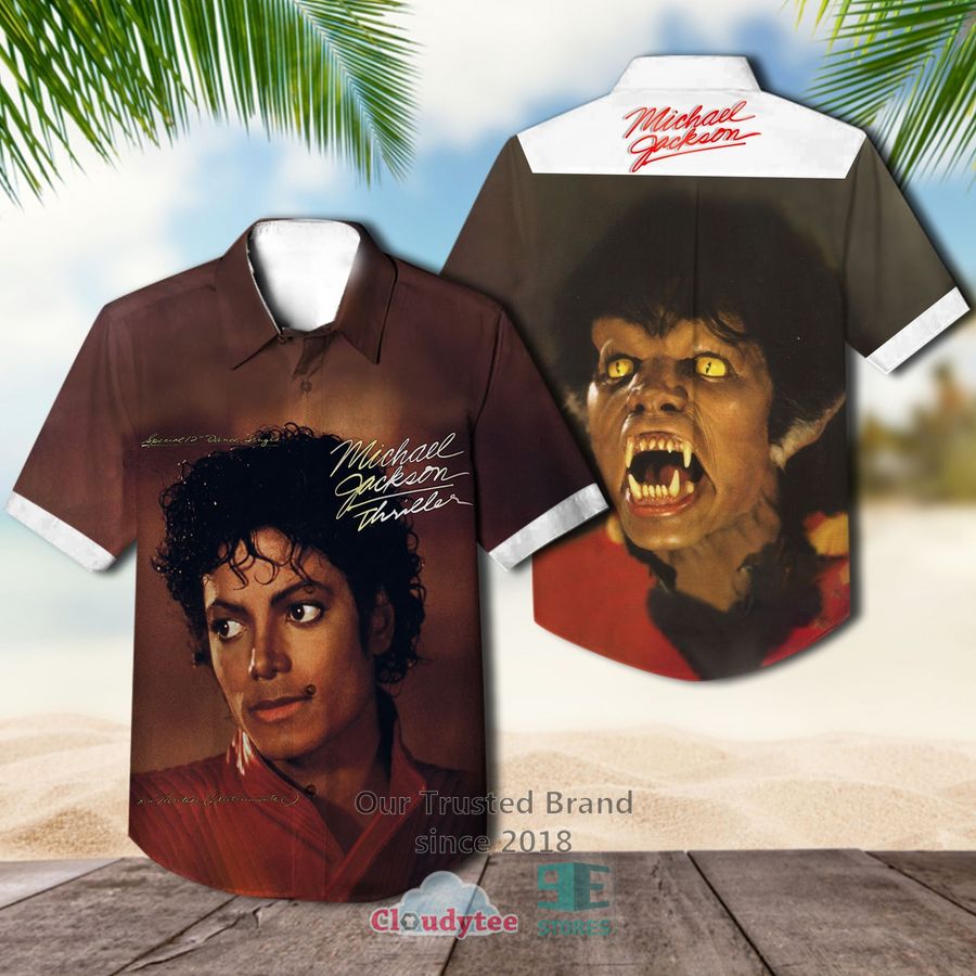 Michael Jackson XSCAPE Hawaiian Casual Shirt