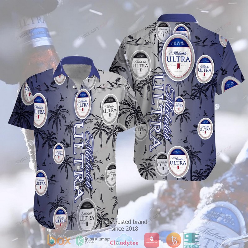 Michelob ULTRA 3D Hawaiian Shirt