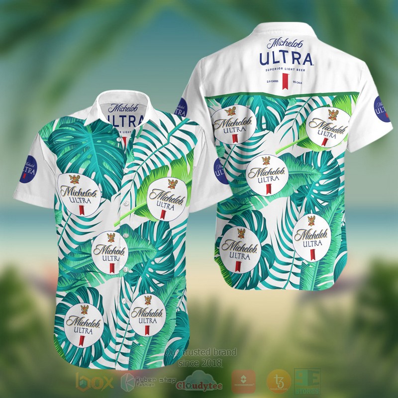 Michelob ULTRA Coconut 3D Hawaii Shirt