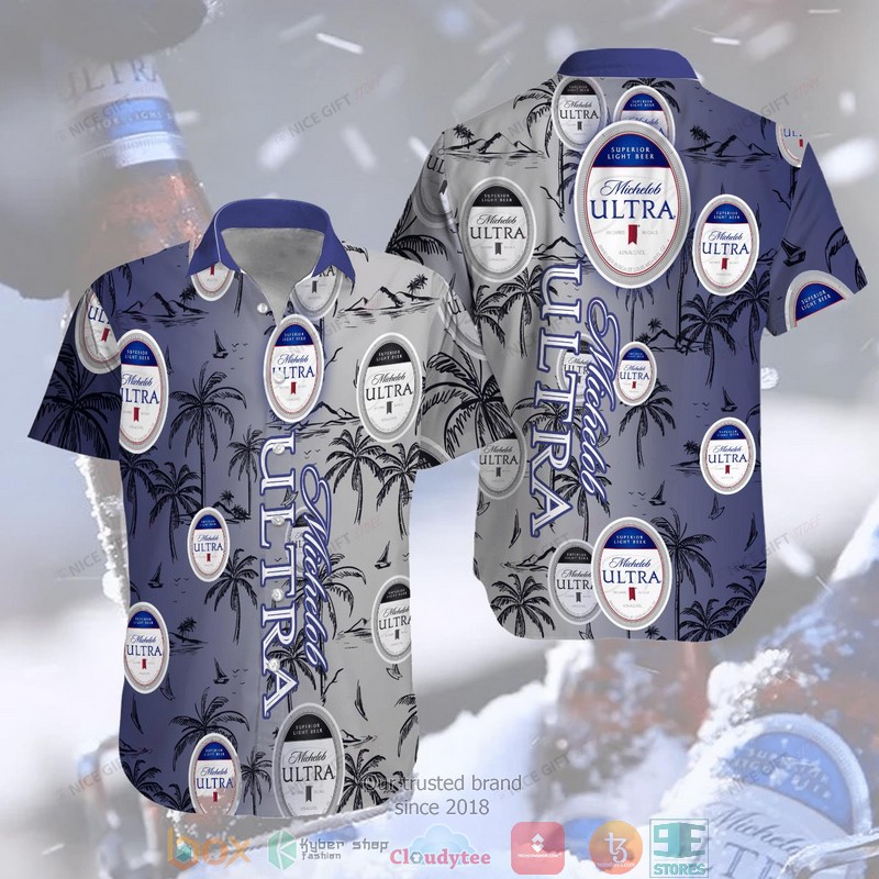 Michelob Ultra Beer Summer Hawaiian Shirt