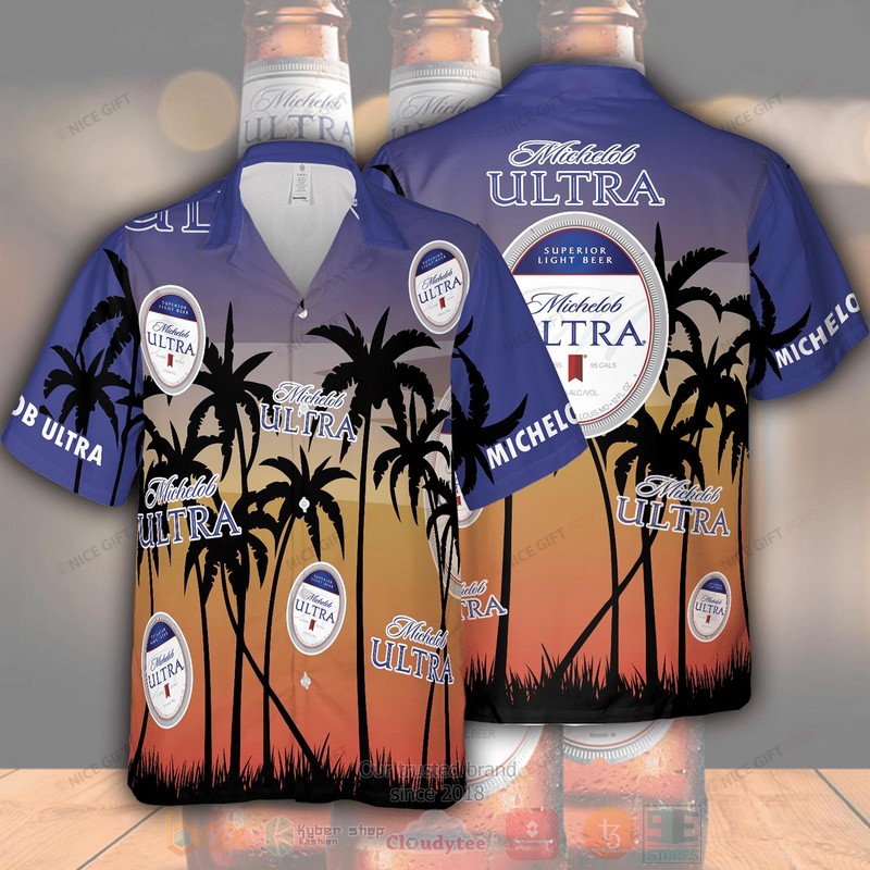 Michelob ULTRA Coconut 3D Hawaii Shirt