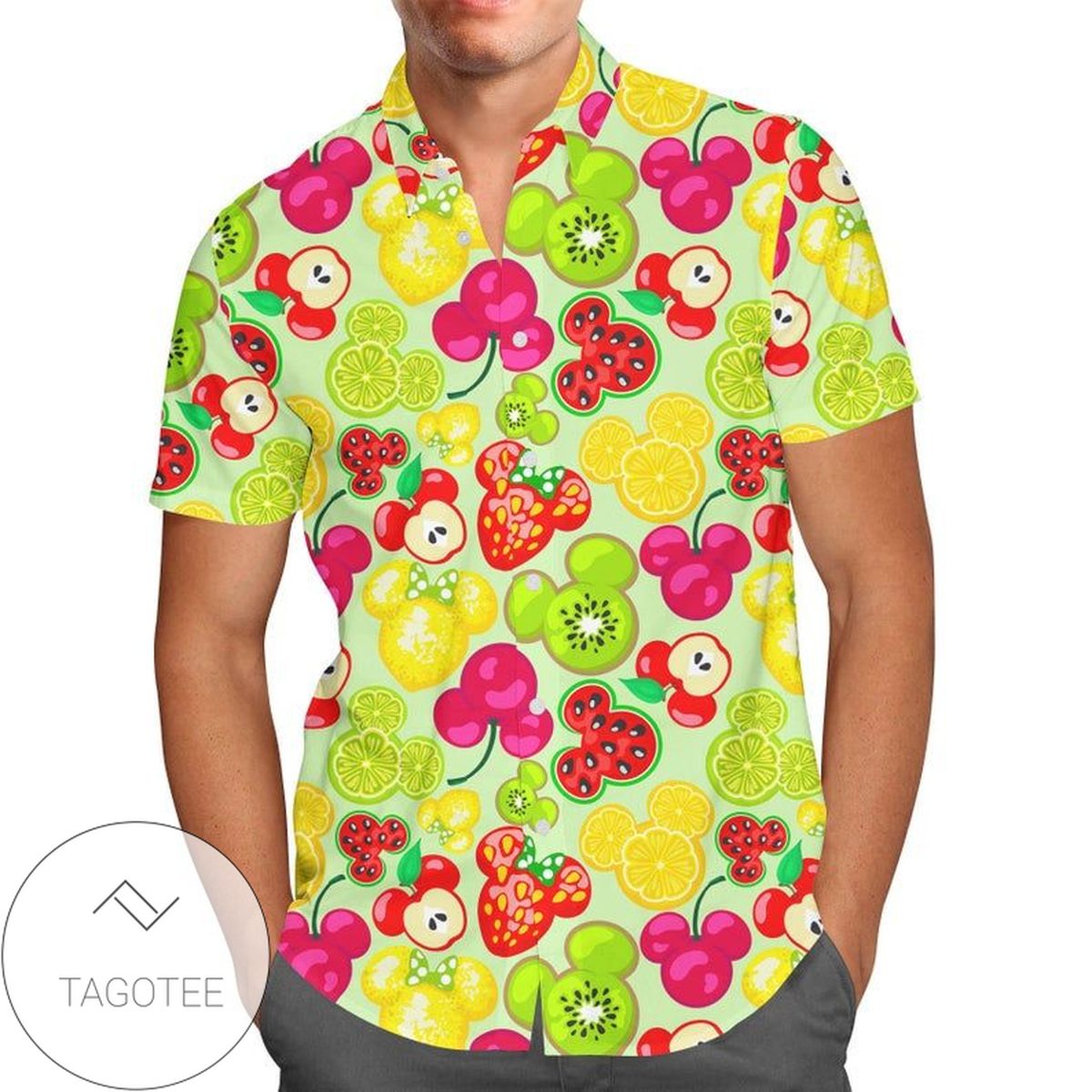 Mickeys Palm Hawaiian Shirt