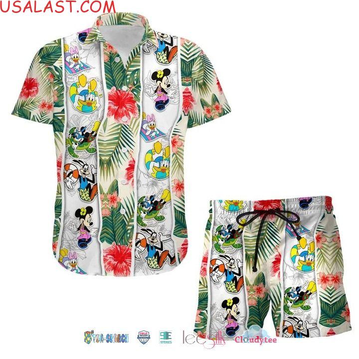 Mickey Basketball Hawaiian Shirt