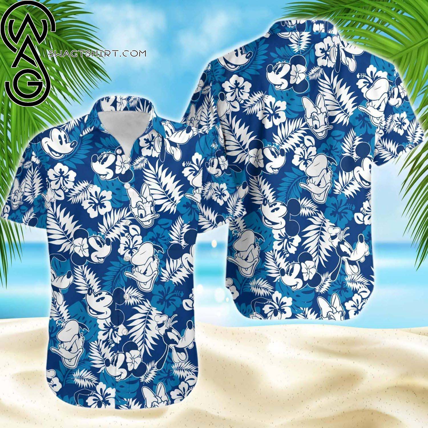 Mickey Fine Malt Liquor Summer Outfits Hawaiian Shirt