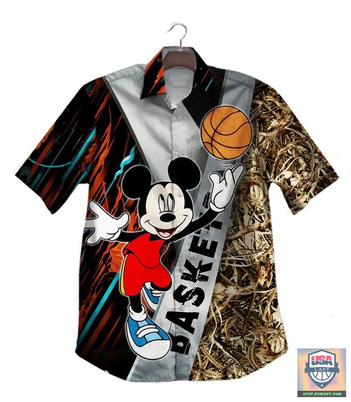 Mickey Mouse And Crown Royal Hawaiian Shirt