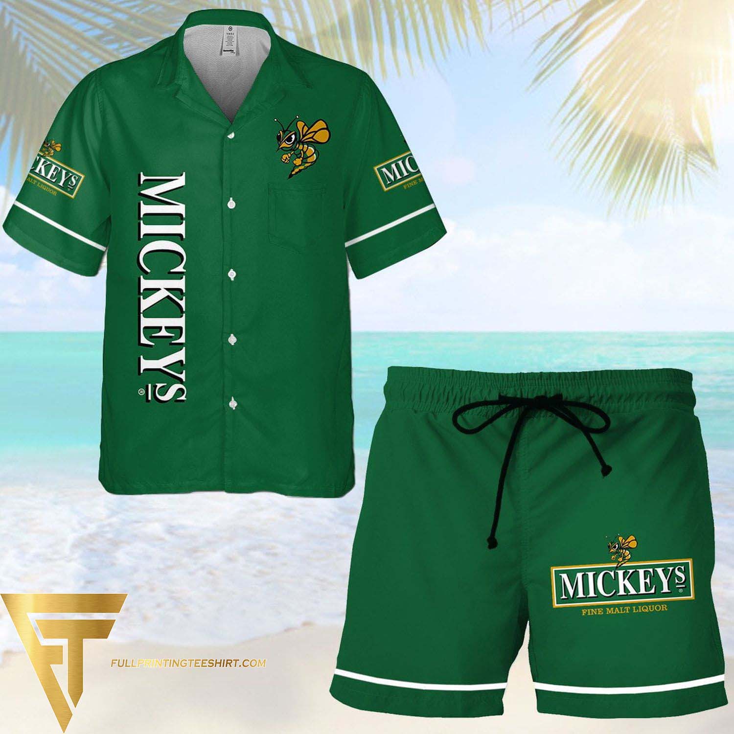 Michigan State Spartans Hawaiian Shirts And Beach Shorts