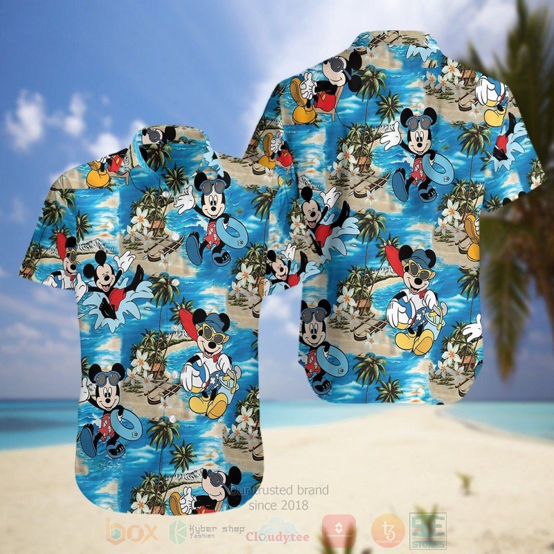 Miami Dolphins Mickey Mouse NFL Hawaiian Shirt, Short