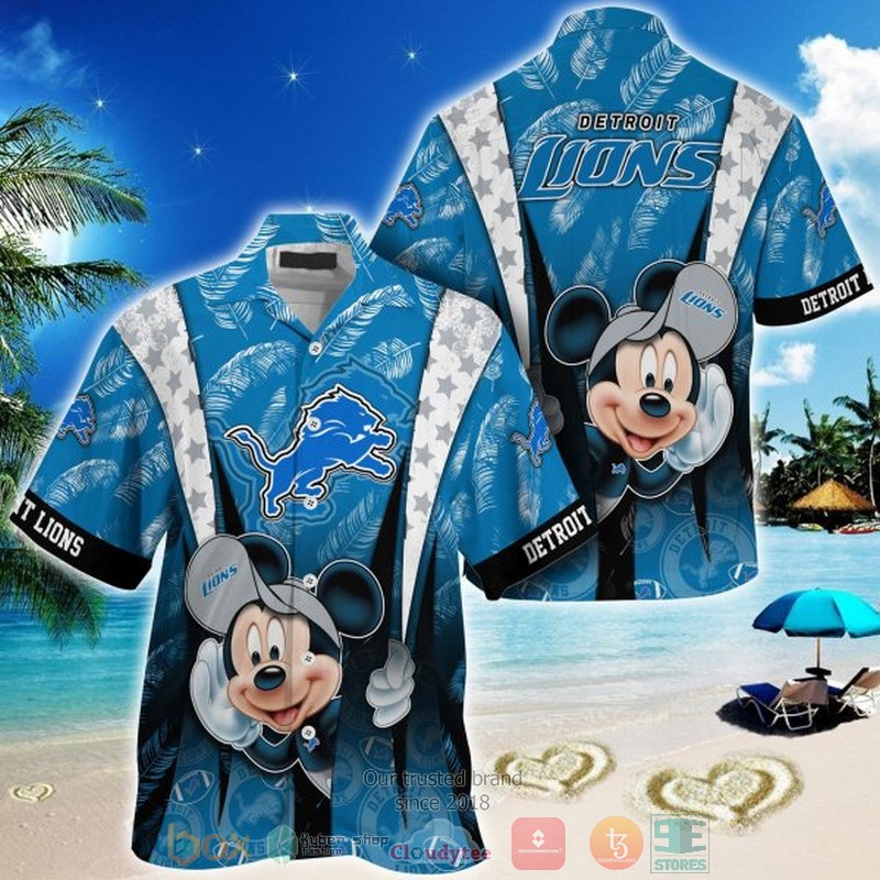 Mickey Mouse Denver Broncos NFL Hawaiian Shirt