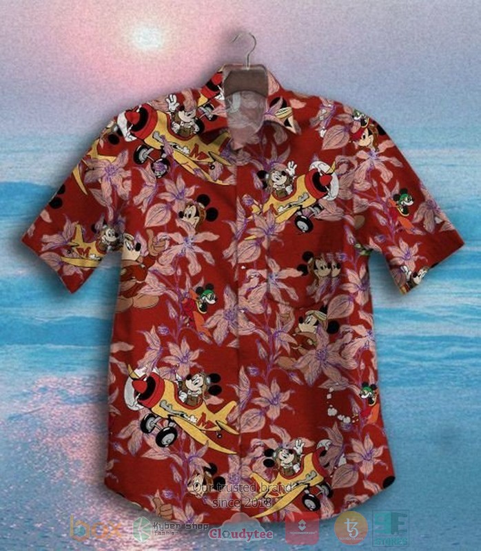 Mickey Mouse Denver Broncos NFL Hawaiian Shirt