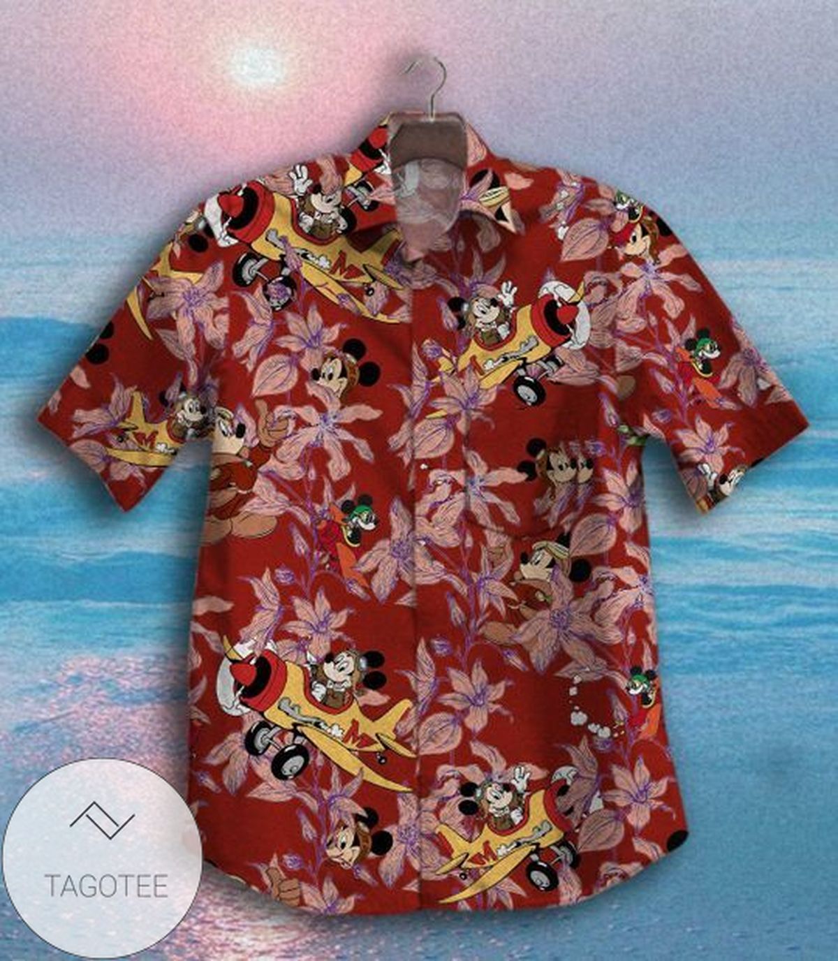 Mickey Mouse Minnie Mouse And Pluto Hawaiian Shirt