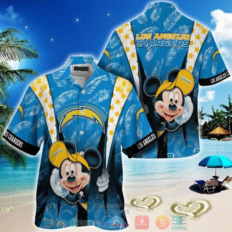 Mickey Mouse Miami Dolphins NFL Hawaiian Shirt