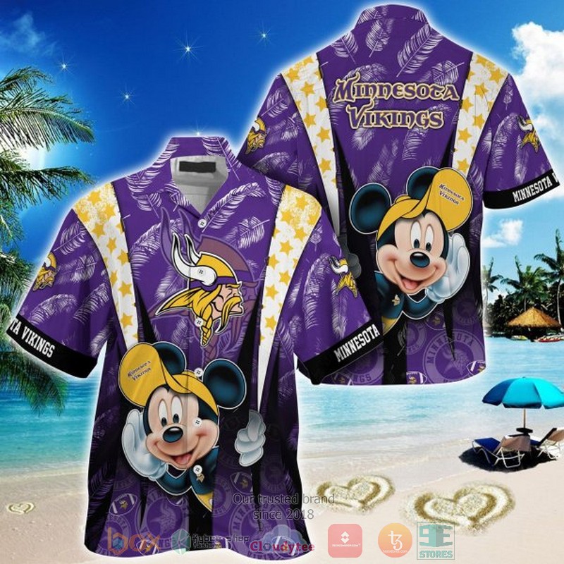 Mickey Mouse Philadelphia Eagles NFL Hawaiian Shirt