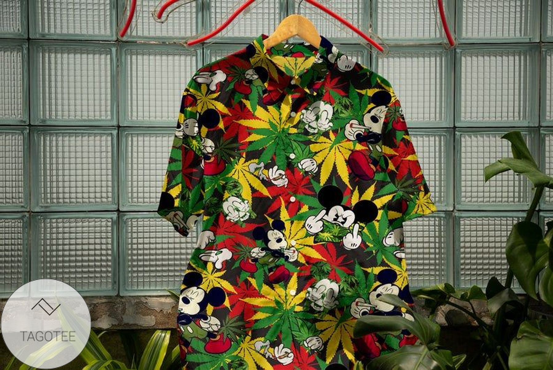 Mickey Mouse Minnie Mouse And Pluto Hawaiian Shirt