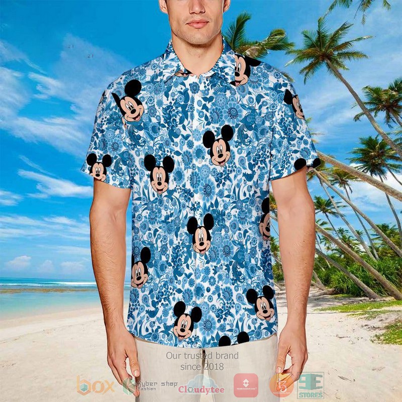 Mickey Mouse Movies Disney Weed Hawaiian Shirt