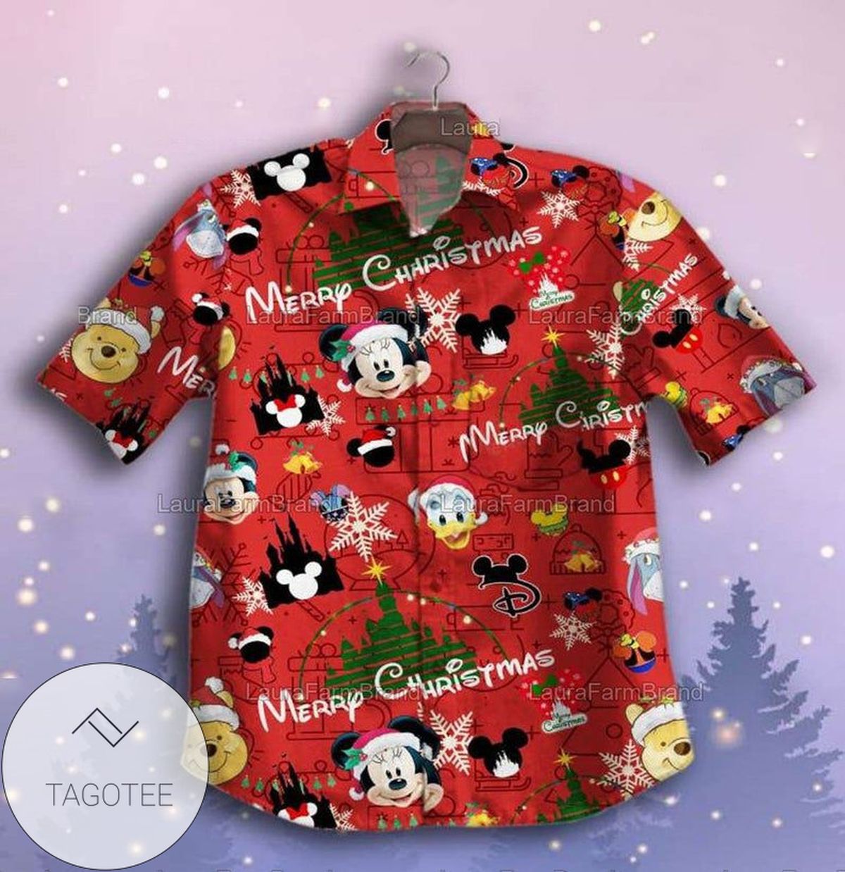 Mickey Mouse Movies Disney For men And Women Graphic Print Short Sleeve Hawaiian Casual Shirt