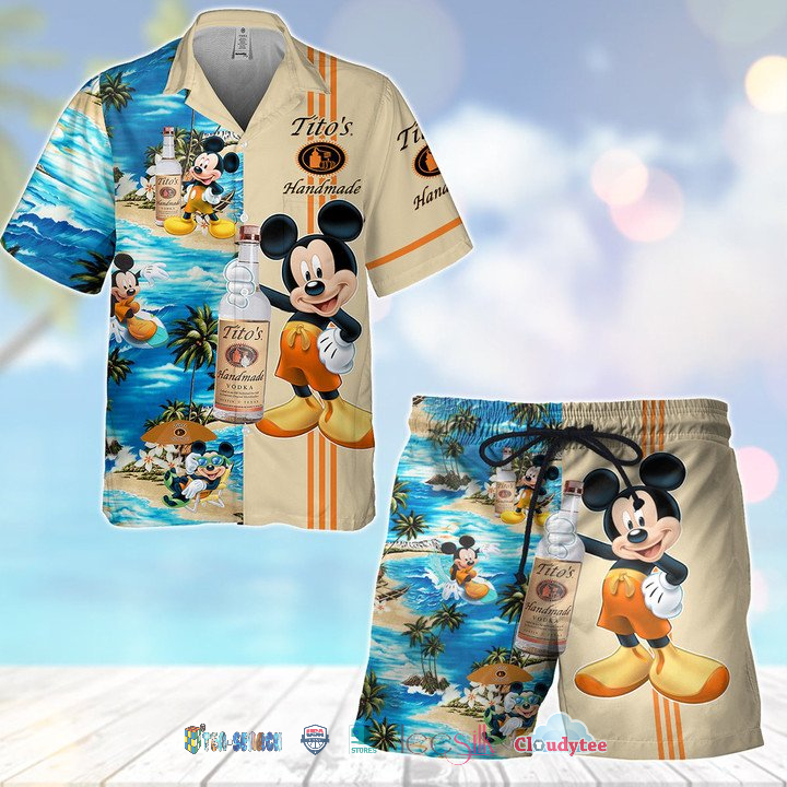 Mickey Mouse Vintage Hawaiian Shirt