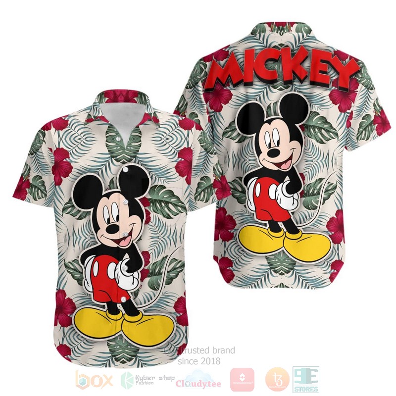 Mickey Mouse New York Jets NFL Hawaiian Shirt