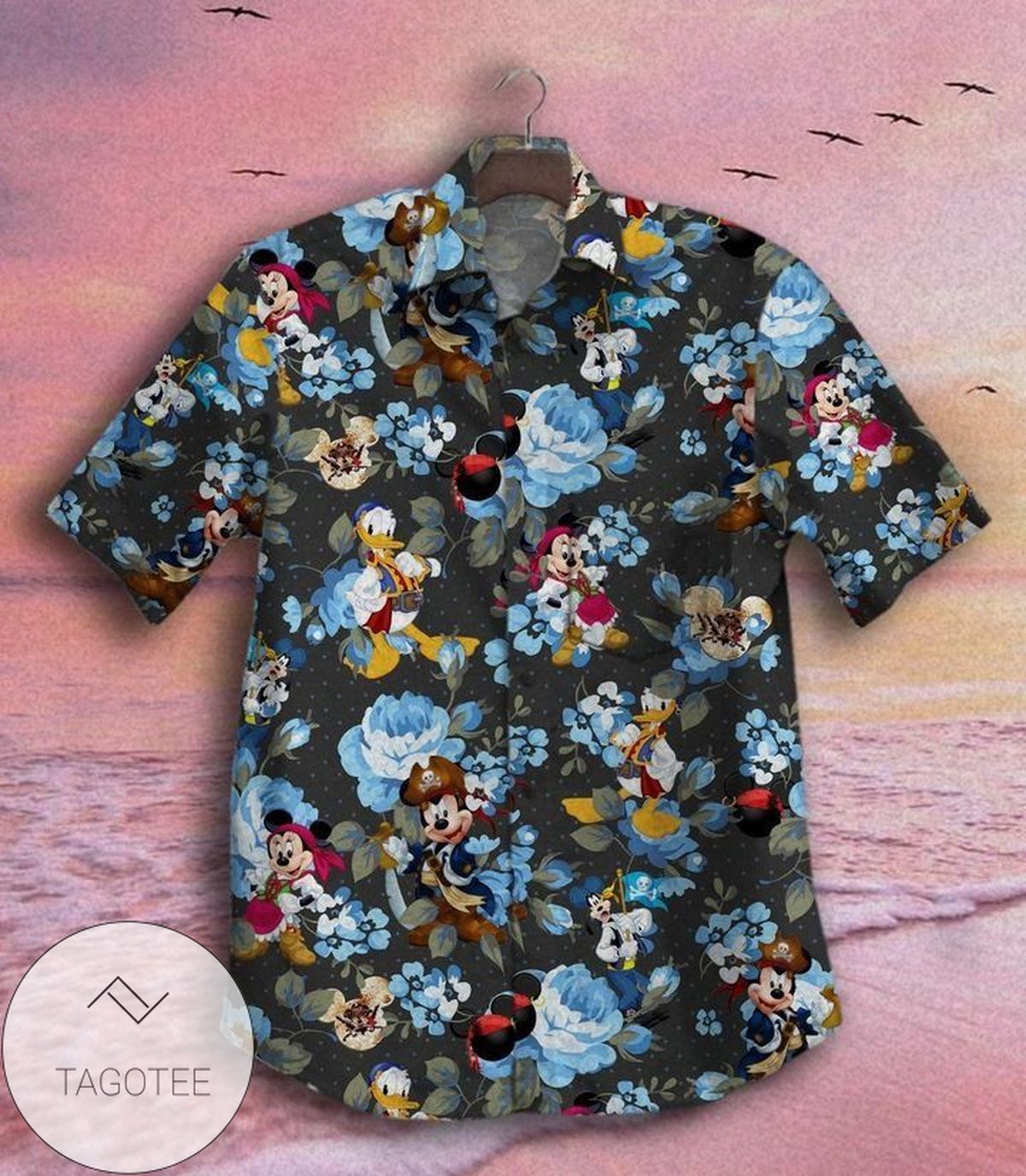 Mickey Mouse Windsurfing Authentic Hawaiian Shirt 2022