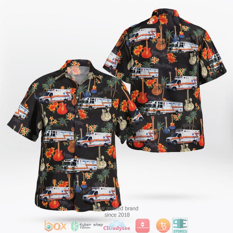 Middlesbrough F.C Hawaiian Shirt, Beach Short