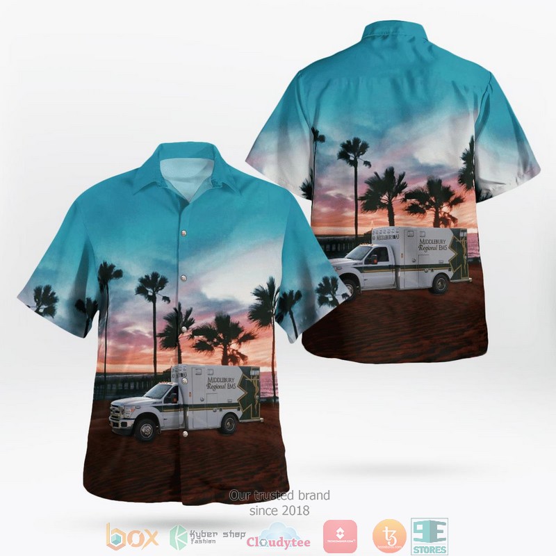 Middlesex-London EMS Middlesex County and London Ontario Hawaiian Shirt