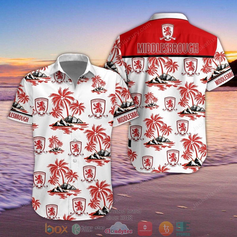 Middlesbrough F.C Hawaiian shirt, Short