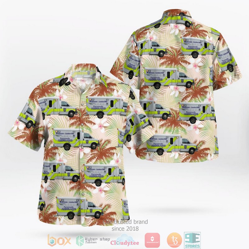 Middletown South Fire District Hawaiian Shirt