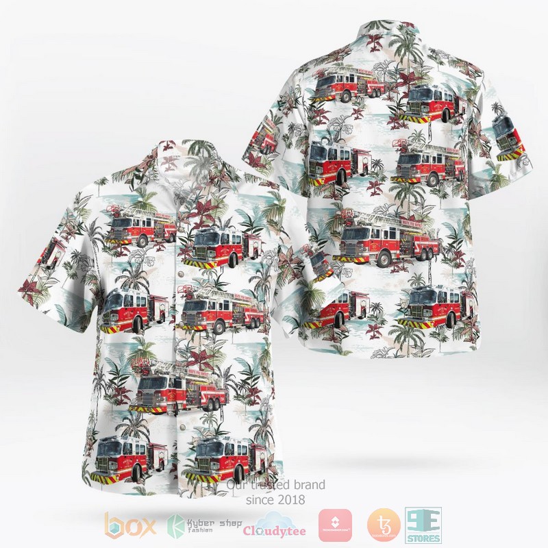 Middlesex-London EMS Middlesex County and London Ontario Hawaiian Shirt