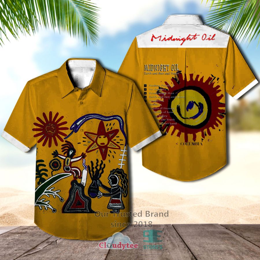 Midnight Oil Essential Oils Casual Hawaiian Shirt