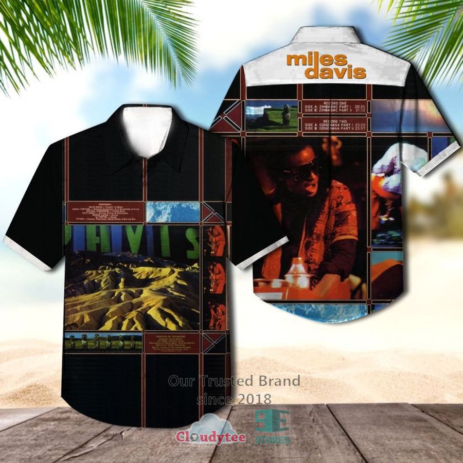 Miles Davis Tutu Album Hawaiian Shirt