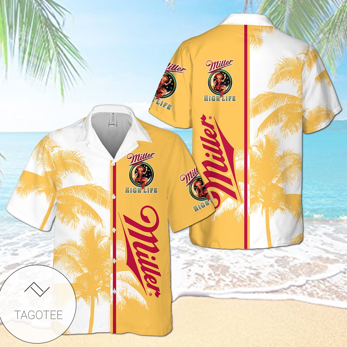 Miller Lite Authentic Hawaiian Shirt 2022