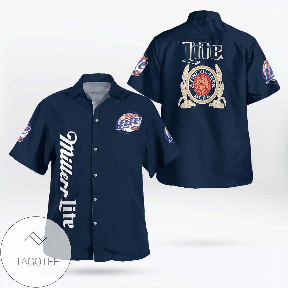 Miller Lite Authentic Hawaiian Shirt 2022